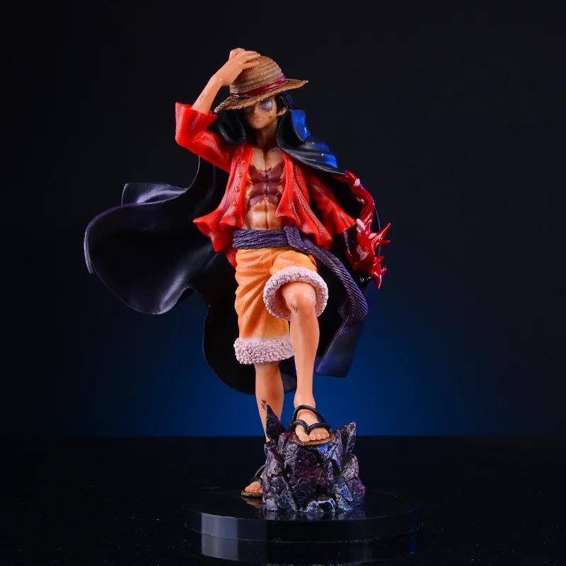 Новая фигурка One Piece Луффи Обезьяна Д. Фигурка Луффи 25 см ПВХ Коллекционная модель Кукла Игрушки Подарок