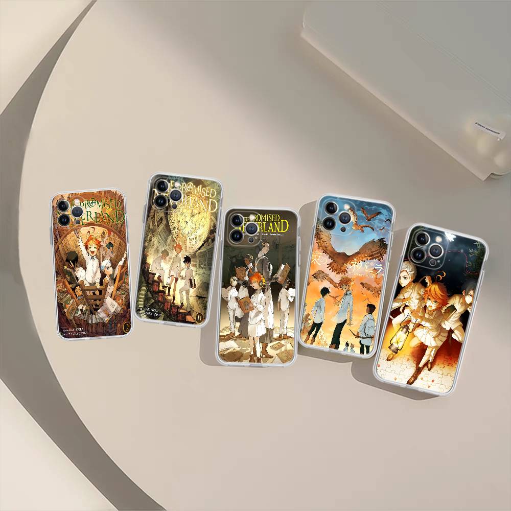 Чехол-Кейс The-Promiseds-Neverlands для iPhone 17 16 15 Pro Max 11 12 13 14 Pro Plus Чехол для телефона