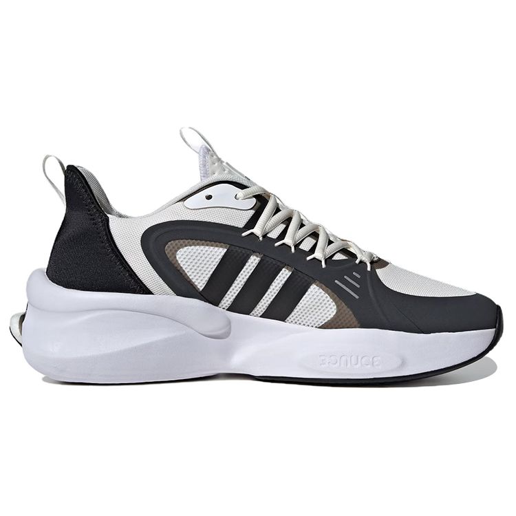 Adidas Alphaboost V1 Comfortable Fabric Low Top Running Shoes Unisex Sneakers Off-White IF6886