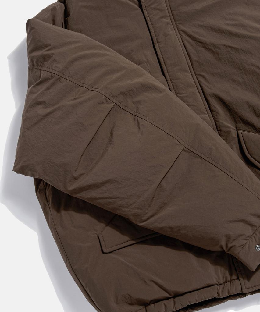 Espionage M65 Down Blouson Parka Dark Brown