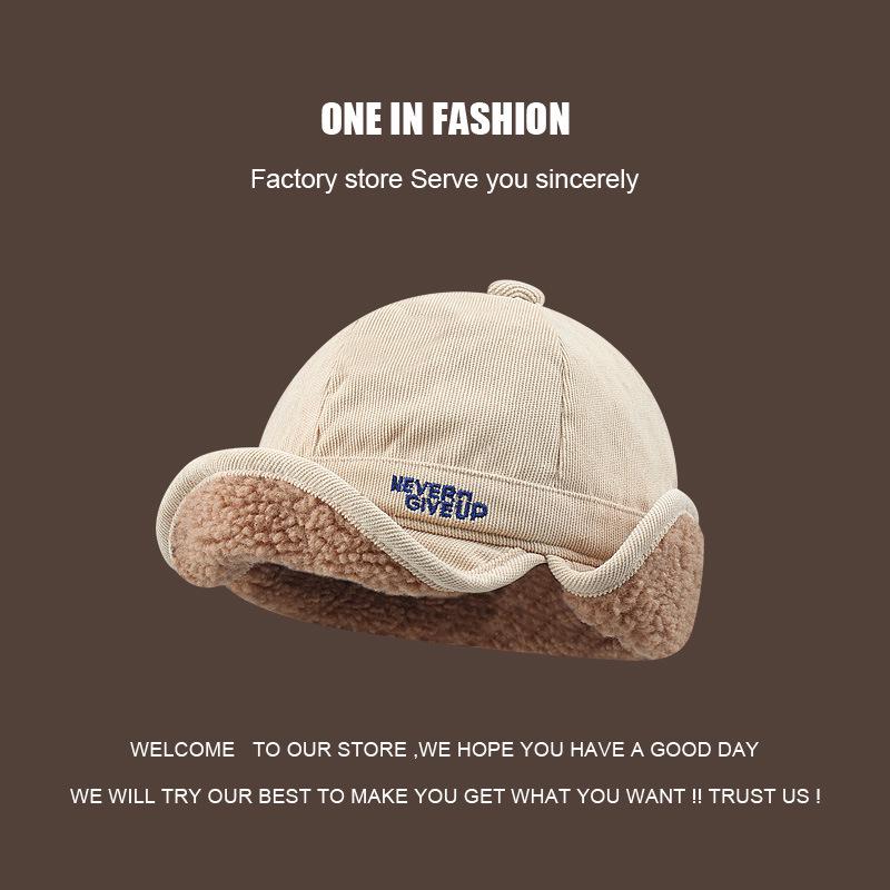 Шапка-ушанка из овечьей шерсти - Унисекс, теплая шапка для велоспорта и полетов на осень/зиму