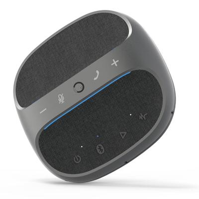 KMSP01BK Bluetooth Конференц-микрофон для Онлайн-веб и Домашнего видео Совместим со Skype Teams Цвет&Паз Динамикфон, Совместимый, Встречи,