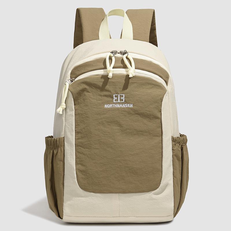 Colorblock Large Capacity Lightweight Sports Backpack - Versatile Casual Student Bookbag & Portable Shoulder Bag