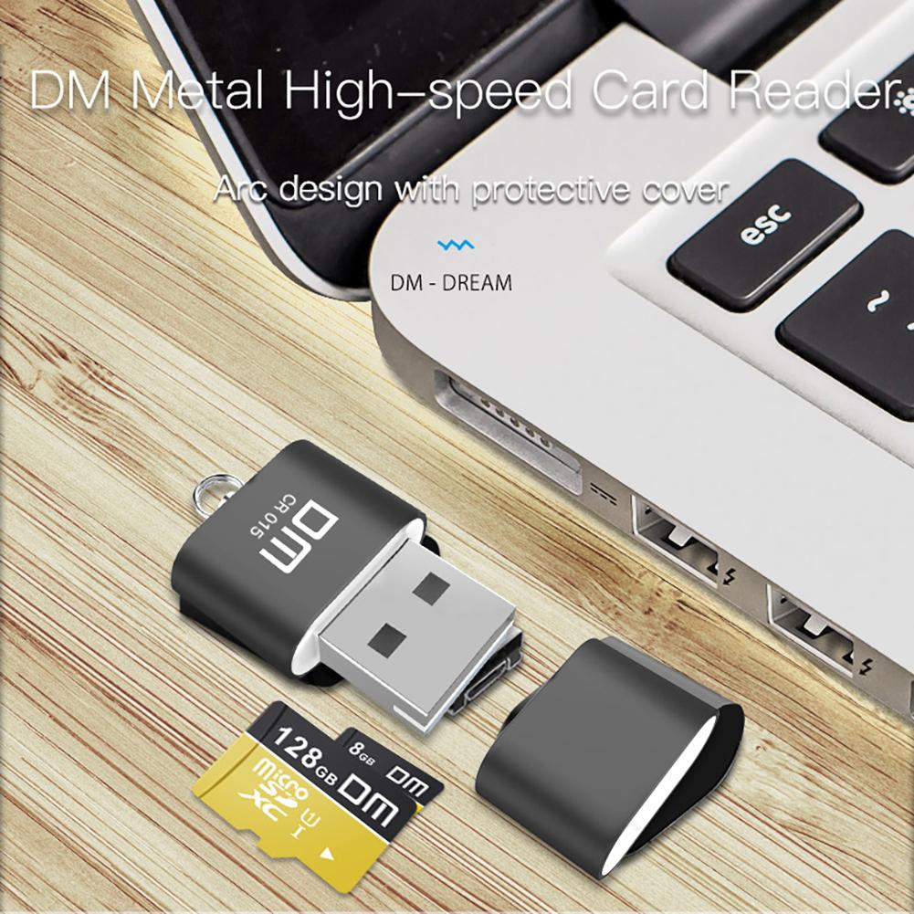 Ultra-small TF Card Reader Metal High-speed Mini Mobile Phone Memory Card Usb Built-in TF Card Reader