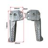Aluminum Alloy Spring-back Foot Pegs for SYM S9, Kymco K-XCT Motorcycles