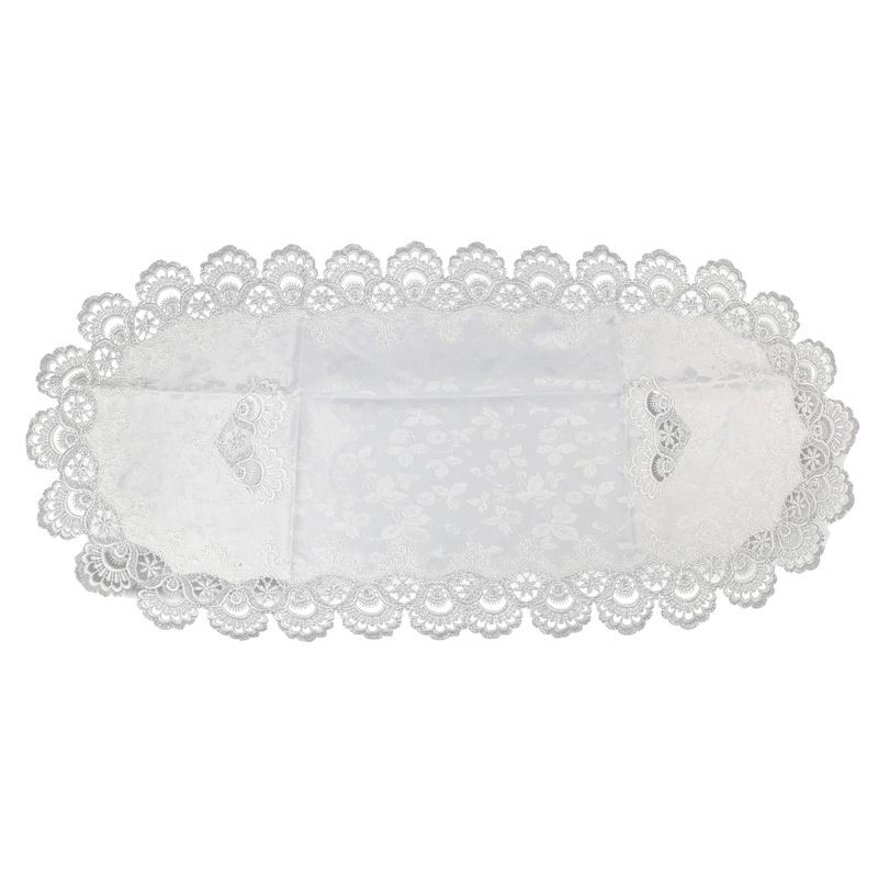 Скатерть для журнального столика в гостиной, центральный столик, вышитая кружевная скатерть, домашний обеденный журнальный столик, чехол, центральный элемент декора