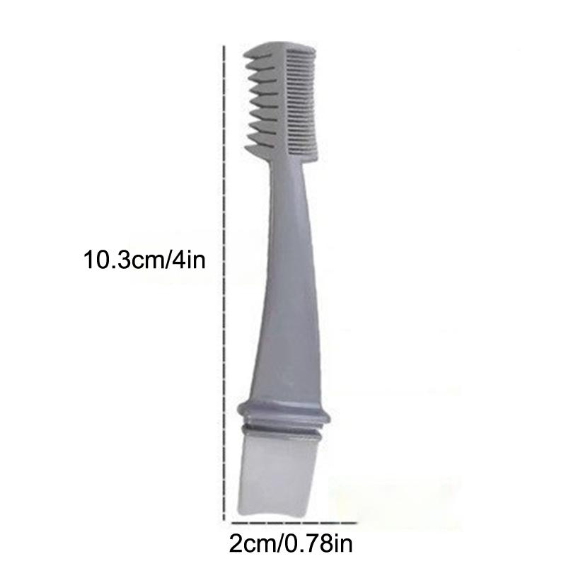 1 шт. Двусторонняя расческа для ресниц, гребень, инструмент для укладки и наращивания ресниц, для ламинирования и окрашивания ресниц
