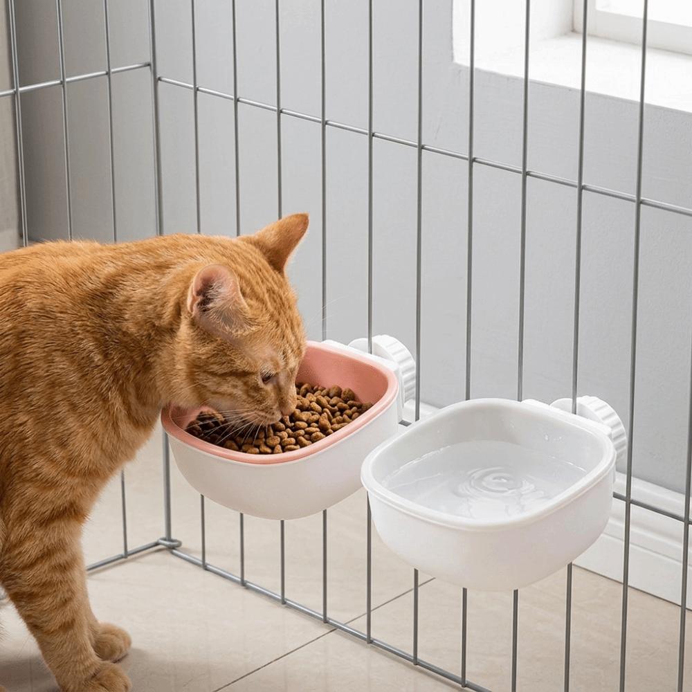 Premium Polymer Slow Feeder Bowl Hanging Pet Water Bowl Durable Hanging Dog Bowl Daily Drinking