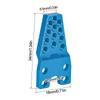 4Pcs Aluminium Adjustable Shock Absorber Mount Bracket for 1/10 RC Crawler Car Axial SCX10 90046 TRX-4 D90 D110 Upgrade Parts