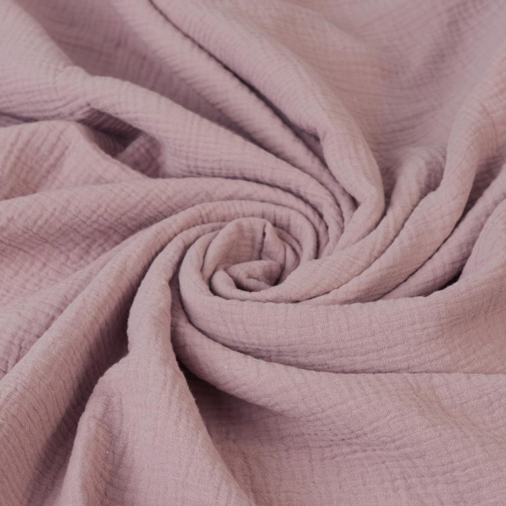 Diaper 70x80 muslin 3 pcs. color 12 dirty pink