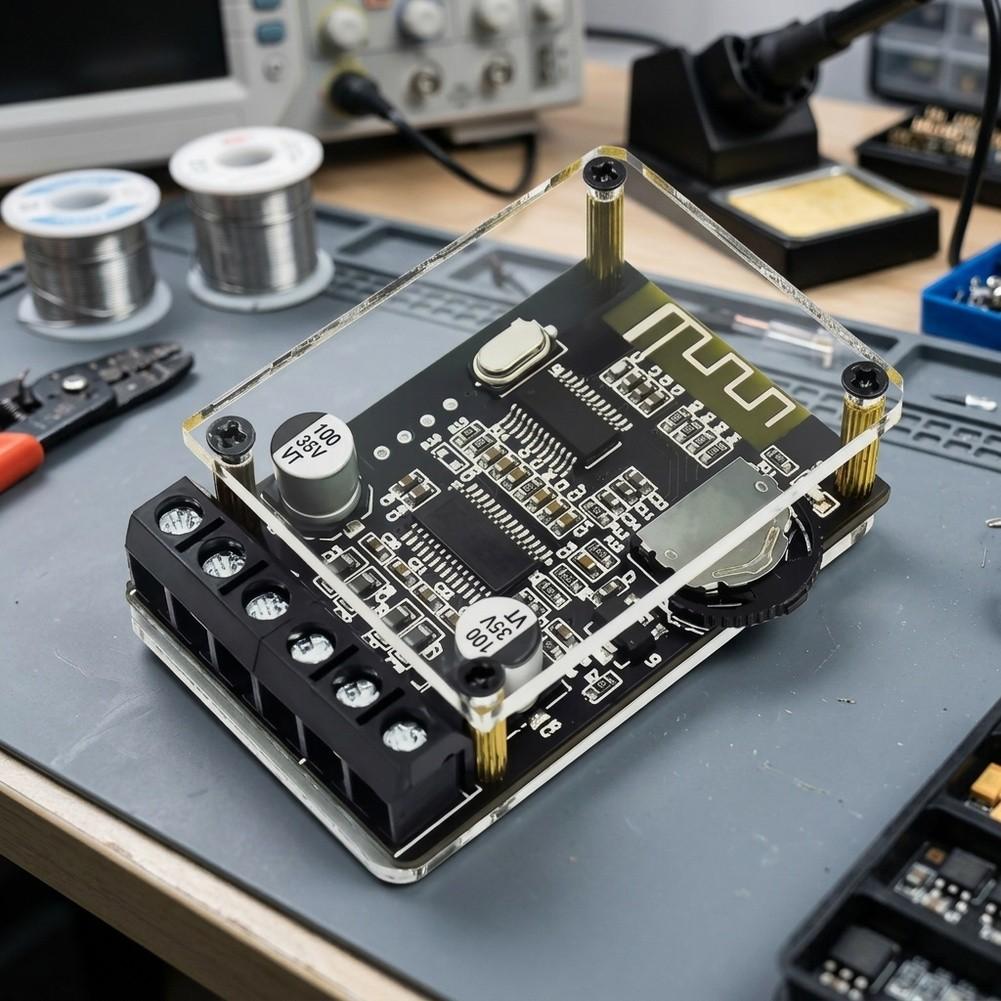 1 шт. Высокомощный Для XY-P15W Для модуля усилителя Двухканальный DC8-24V Беспроводная потоковая передача аудио Для XY-P15W Мощность Для платы усилителя
