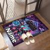 Custom Name Personalized Demon Hunters Kpop Print Carpet, Versatile Home Decor Rug, for Playroom, Apartment, Balcony, Entryway, Hallway Gift