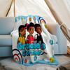 Gracie's Corner1 printed throw blanket—lightweight,soft,warm;versatile blanket for all seasons—perfect as &air-conditioning throw,nap blanket
