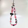 Y2K Silver Phone Lanyard Clear Star Beads Phone Chain Cell Phone Strap  Bracelet Keychain