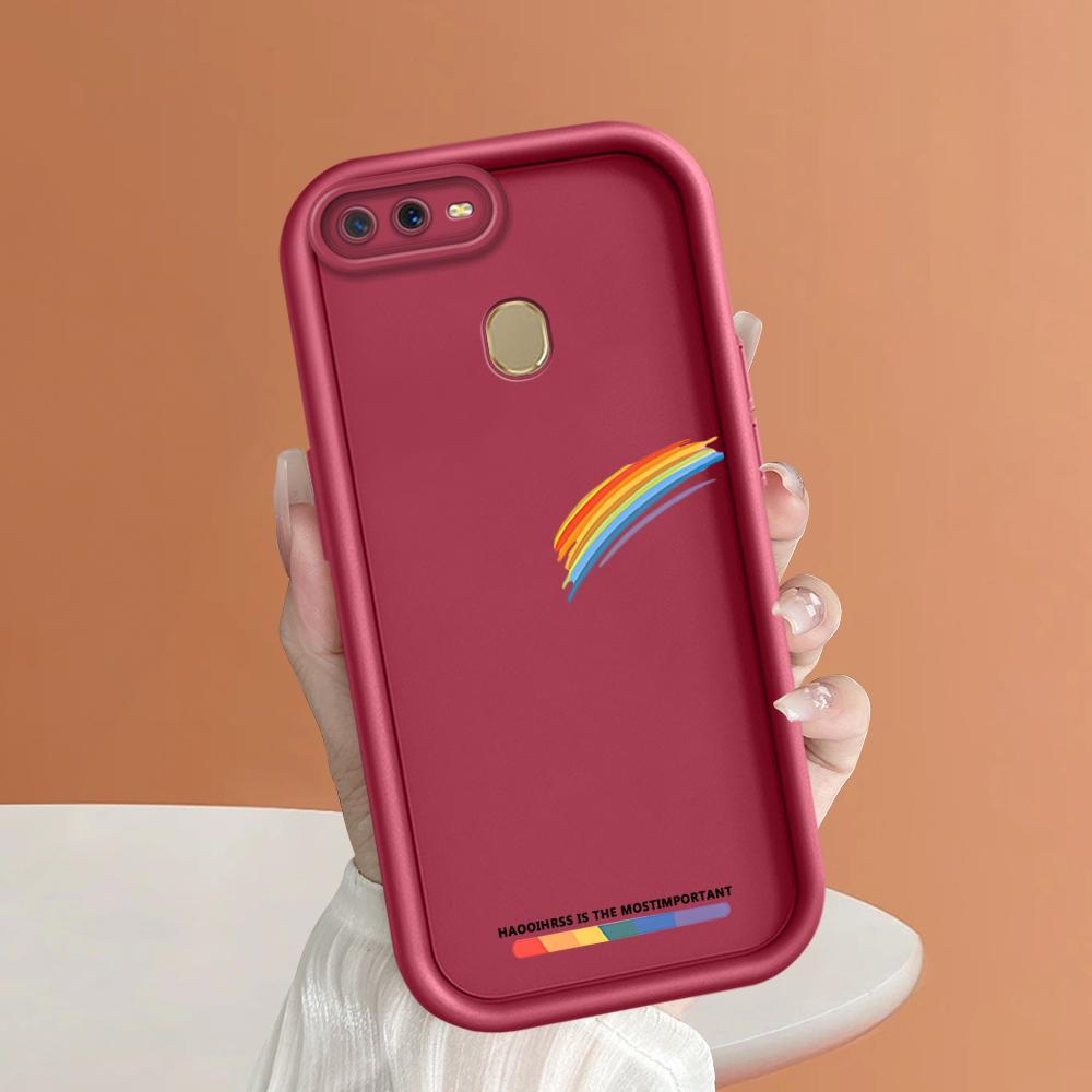 Мягкие силиконовые квадратные лестницы с мультяшным узором, полное покрытие, защита камеры, противоударный чехол для OPPO Reno Realme OnePlus