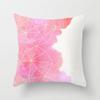 Pink Sky Cloud Peach Leather Velvet Pillowcase Sofa Office Pillow Cushion Cover