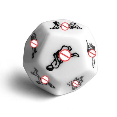 Игрушка секс кости 12 Сторона Эротические кости Секс кости Буквы кости Игры в кости Сексуальная Романтика 16Z