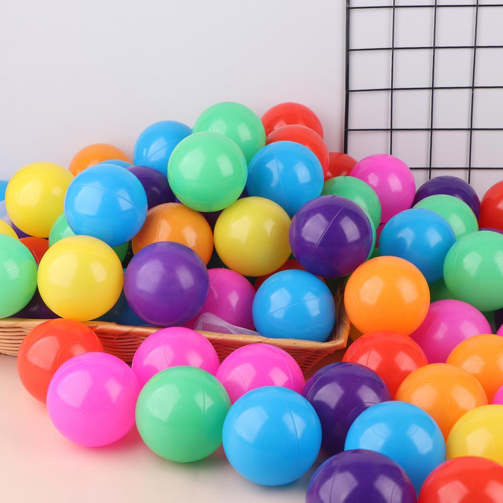 50/100 шт. 7 см мяч для бассейна с морской волной, цветные детские пластиковые мячи, детская яма для плавания с баскетбольным кольцом, игровой домик, игрушка для улицы