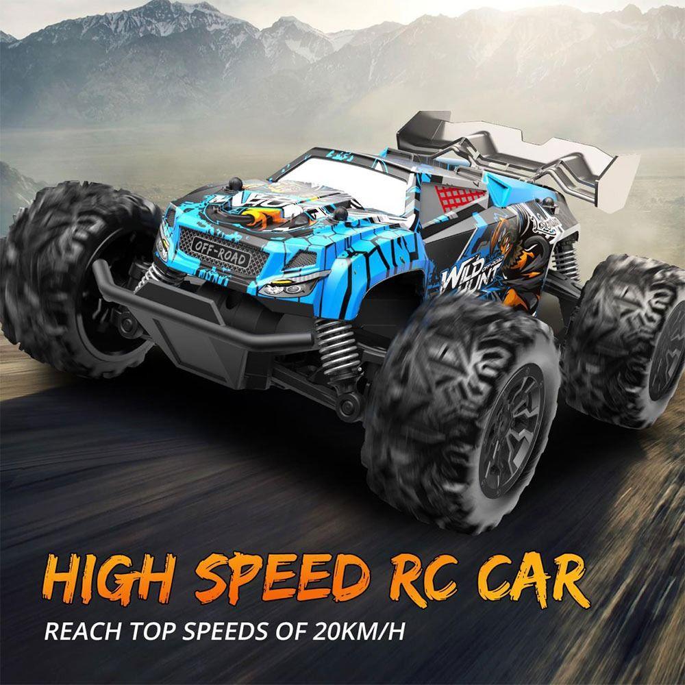 20KM/H Remote Control Racing Cars 2.4G Rock Crawler Hobbies 2.4G Alloy RC Car Toy Gift