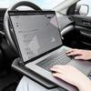 Универсальный портативный автомобильный столик на руль для еды, работы, напитков, кофе, держатель для вещей, подставка-стол для ноутбука, компьютера, сиденье