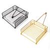 Square Design Paper Napkin Organizer Vertical Tissue Organizer Napkin Holder  Desktop Placement