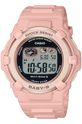 Часы Babygie с радиоприемником Solar Pink [Casio] [] BGR-3003NC-4JF женские