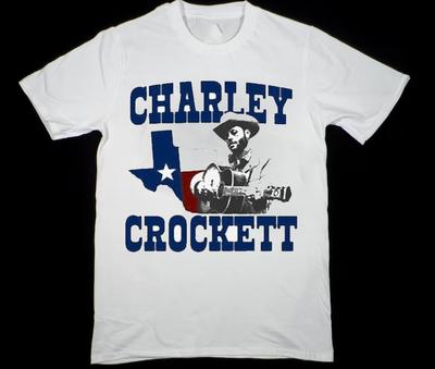 Винтажная футболка Charley Crockett 'Cowboy Release' Классическая унисекс S 5XL NZ016