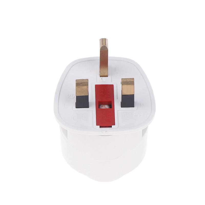 250 В 13 А Многофункциональный адаптер вилок Eu Европейский в UK 2-контактный преобразователь мощности розетка путешествия Дубай Сингапур универсальный адаптер