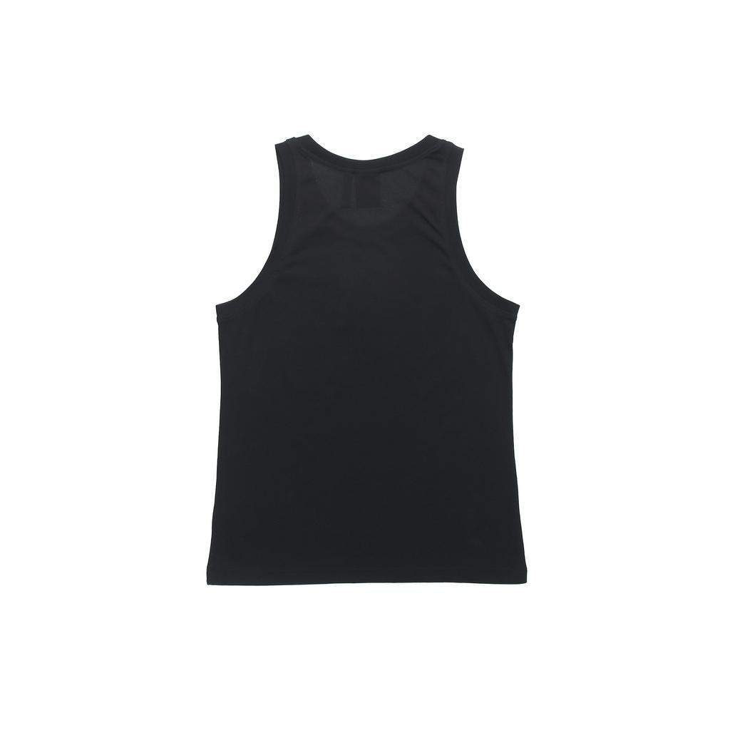 Adidas Originals Trefoil Logo Print Crewneck Tank Top International Edition Men Tops Black DV1509
