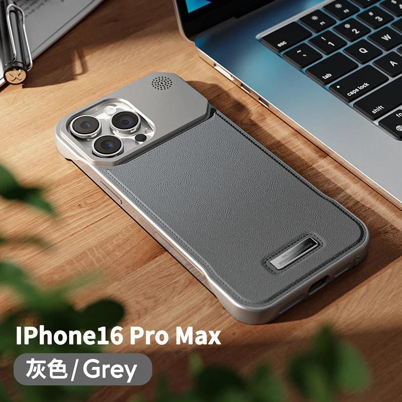 Магнитный чехол для ароматерапии из ПУ-кожи для iPhone 17 Air 11 12 13 14 15 16 Pro Max Plus Mini, чехол без рамки с поддержкой беспроводной зарядки