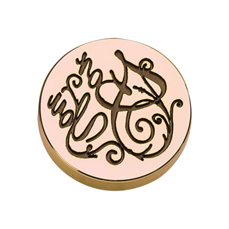 Antique Sealing Wax Scrapbooking Stamps Head for Party Invitations Gift Decor