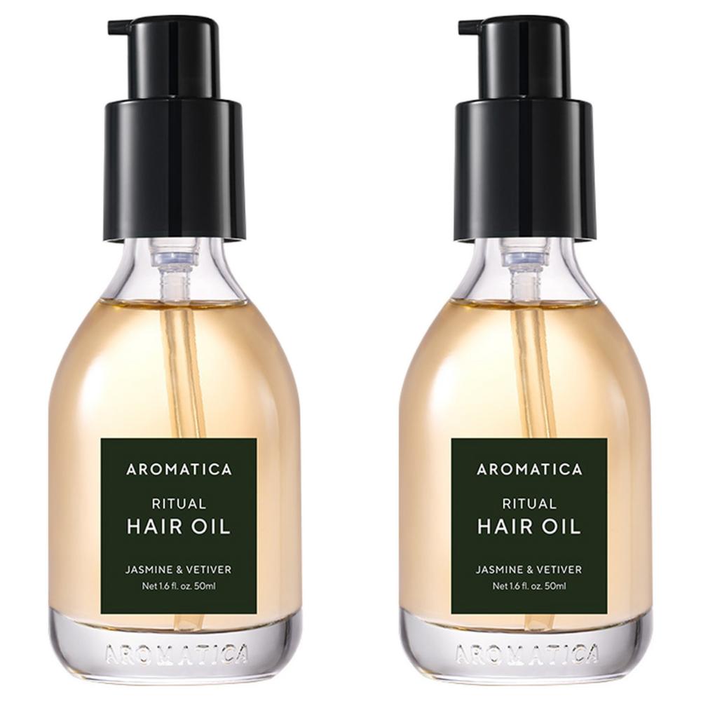 Aromatica Ritual Hair Oil Jasmine & Vetiver 50ml 2 pcs
