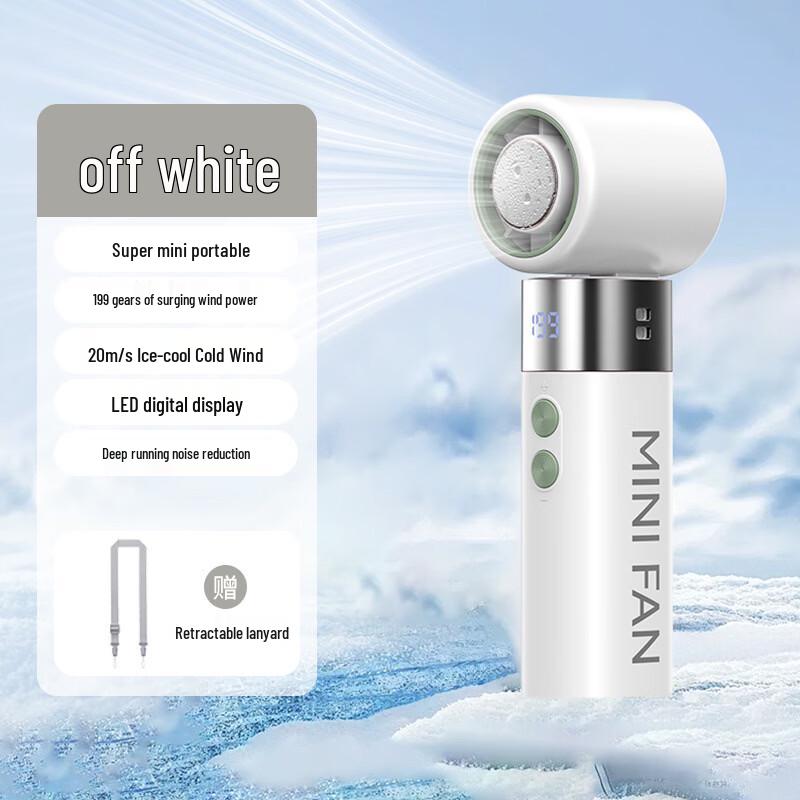 Portable Ice Compress Semiconductor Cooling Handheld Fan