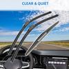 3 шт. для Nissan X-Trail T31 2007-2013 24 "+ 16" + 14" передние и задние щетки стеклоочистителя, лобовое стекло, резак для окон, аксессуары 2009 2010 2011 2012 2013