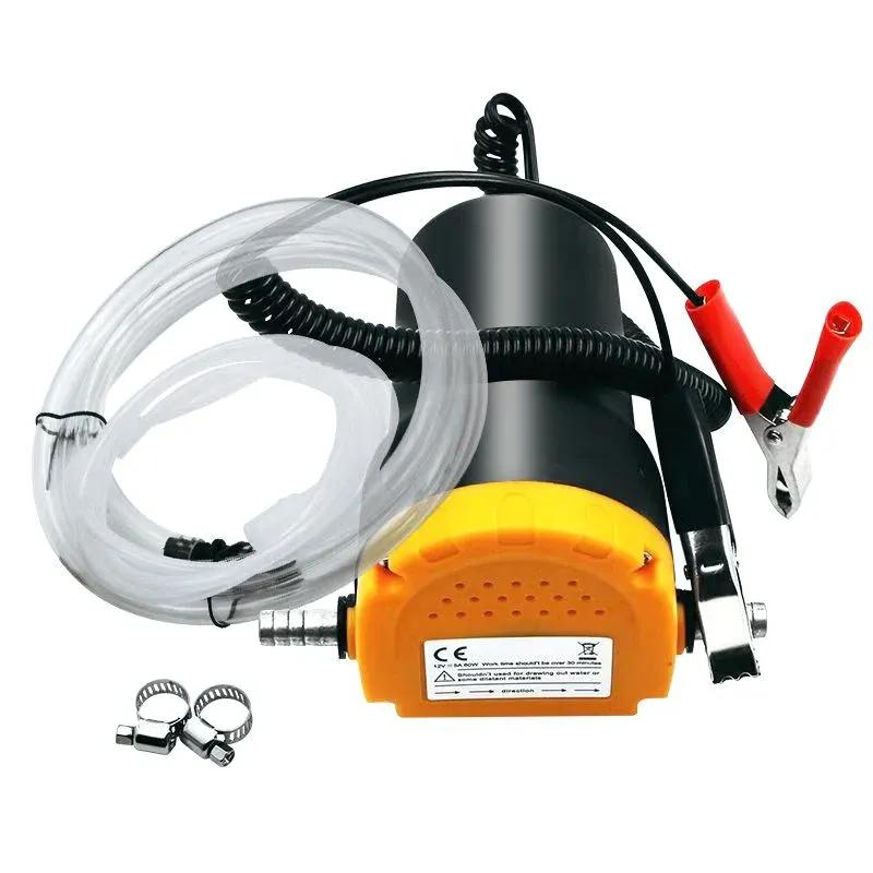 Автомобильный масляный насос для двигателя автомобиля, масляный насос 12 В, электрический, дизельный отстойник, откачивающий топливоперекачивающее устройство, всасывающий насос для лодки, мотоцикла, электрический