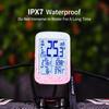 Bikevee GPS Wireless Bicycle Speedometer Cycle Computer with Automatic Automatic Odometer FSTN Standard Mount Included Start/Stop, Backlight,