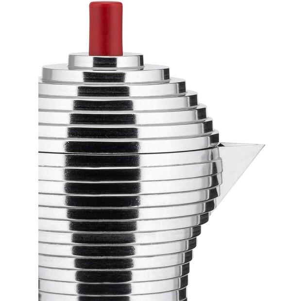 Coffee Maker Alessi Pulcina 3 Cups Red (MDL02/3R)