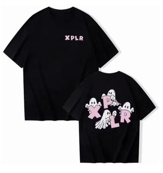 Xplr Club Shirts Country Music Round Neck Short Sleeve Tee Fans Gift Sam and Colby Chainlink T-Shirt Merch Streetwear T-Shirts