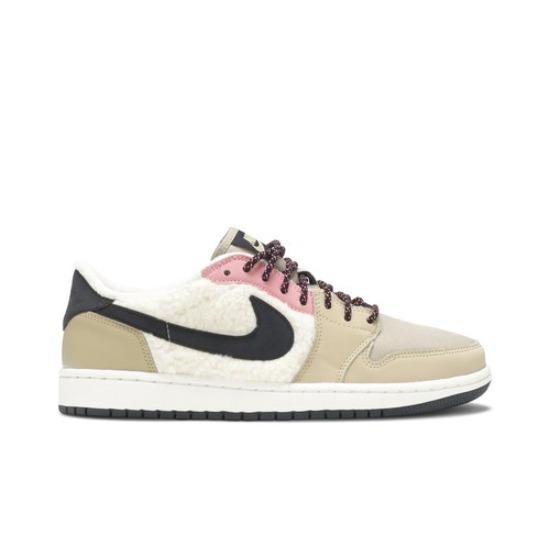 Air Jordan Wmns Air Jordan 1 Retro Low Fleece Парашютно-бежевый AQ0828-200
