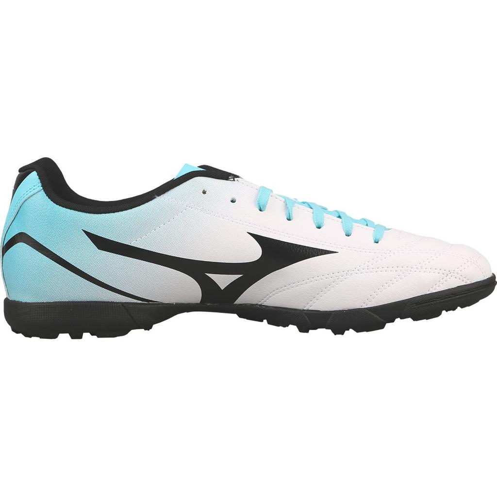 Mizuno Свободные кроссовки Ag с широким круглым носком, на шнуровке, низкие, амортизирующие, сбалансированные, ударопрочные, футбольные бутсы, мужские кроссовки, белые/синие P1GD219425