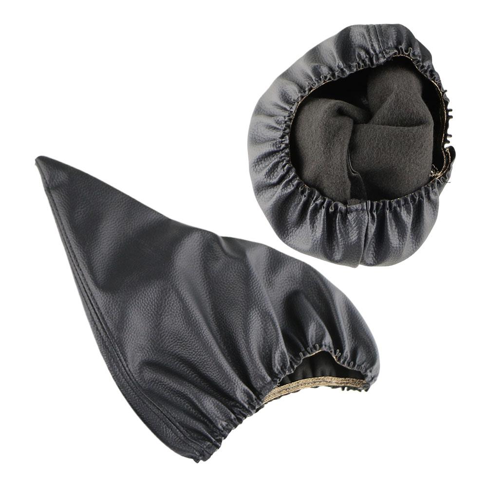 2 шт. Чехол от пыли для рычага переключения передач автомобиля для BMW 3 серии E36 E46 M3 Набалдашник Ручник Головка рычага переключения передач Черные кожаные защитные чехлы