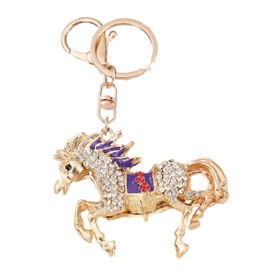 Брелок Год Лошади 2026 Подвеска Год Лошади Металлическая Резьба Хороший