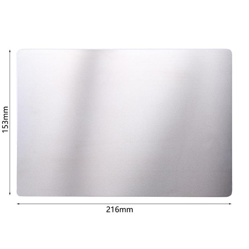 1pc 15.3*21.6cm Stainless Steel Metal Adapter Plate Cutting Machine Metal Shim Used for DIY Scrapbooking Die Cutting Mahicne