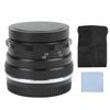 35mm F1.6 Fixed Focal Length Lens Large Aperture Manual Prime Camera Lens for Olympus Micro 43