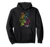 Disney Kingdom Hearts Main Character Neon Line Art Portrait Hoodie