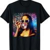 Funny Mona Lisa Bubblegum Gum Leonardo Da Vinci T-Shirt