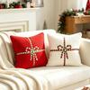 45x45cm Christmas Pillowcases Breathable Pillow Case Trendy Cushion Cover  Christmas Decor