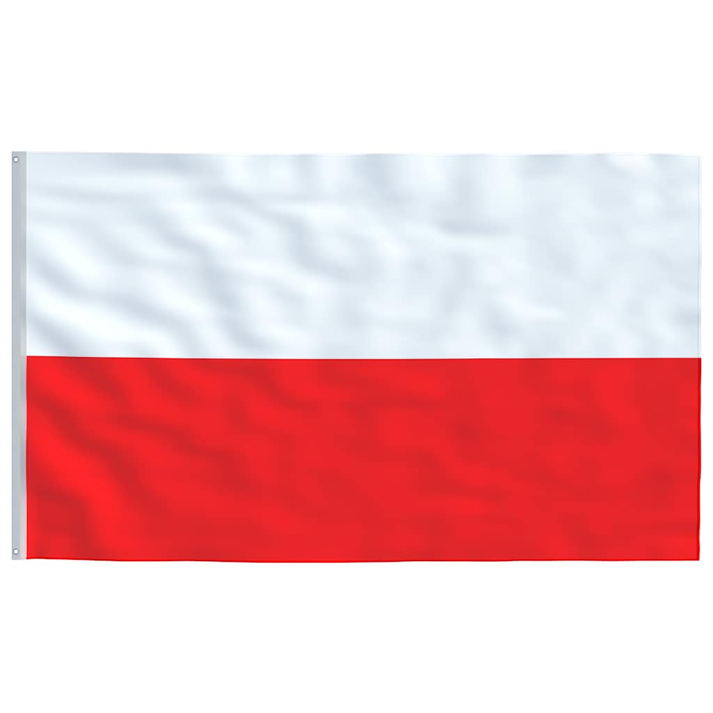 Vidaxl Flaga Polski Z Masztem, 6,23 M, Aluminium
