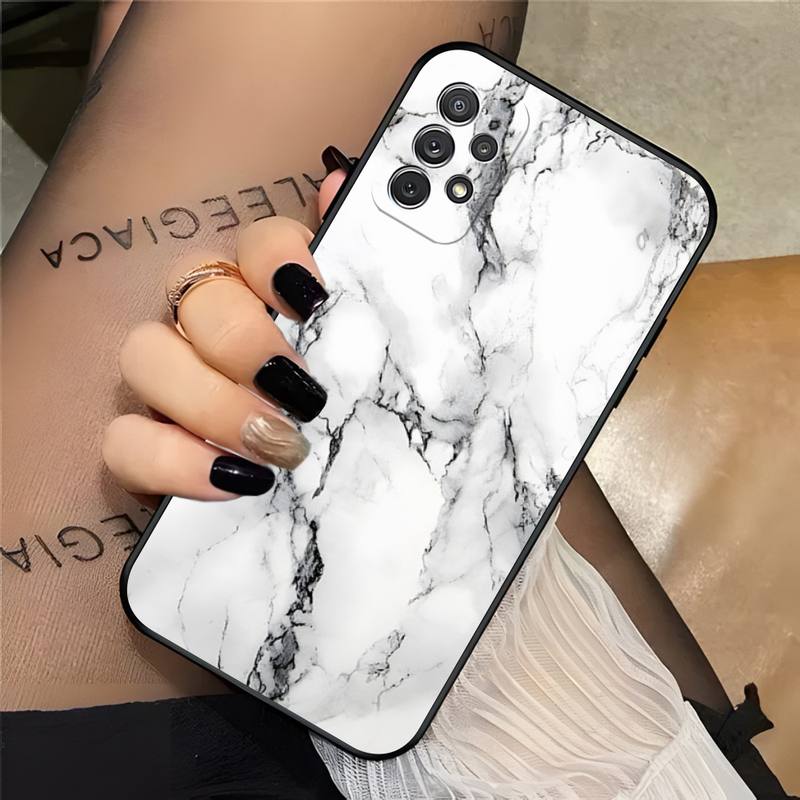Мраморный чехол для телефона Samsung A32 A21 A22 A30 31 A40 A42 51 A50 A52 53 A70 A71 A73 72 A80 A91 S10 Lite Shell