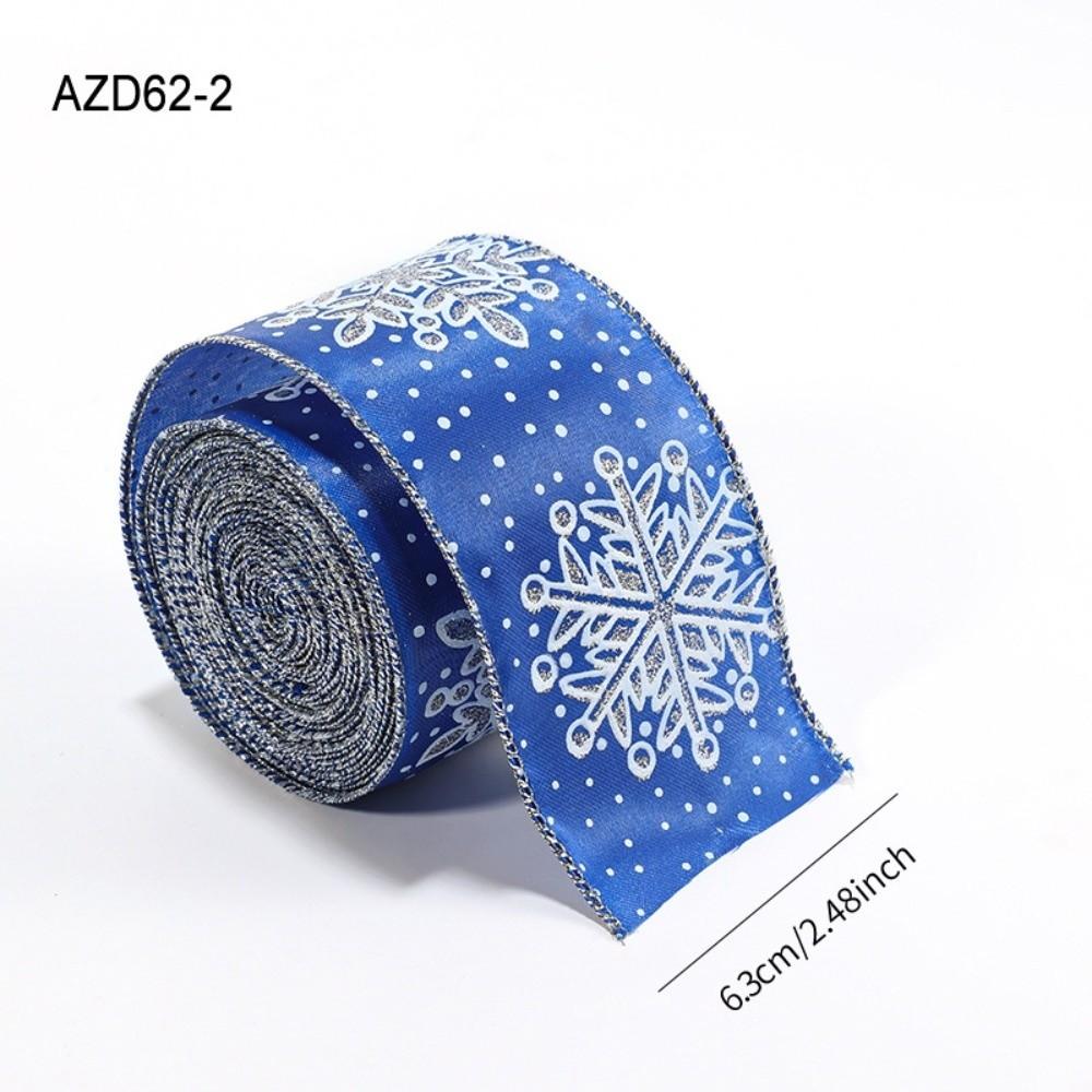 2М Изысканная Рождественская Лента DIY Тканевая Лента Новая Тканая Тесьма Упаковка Подарков